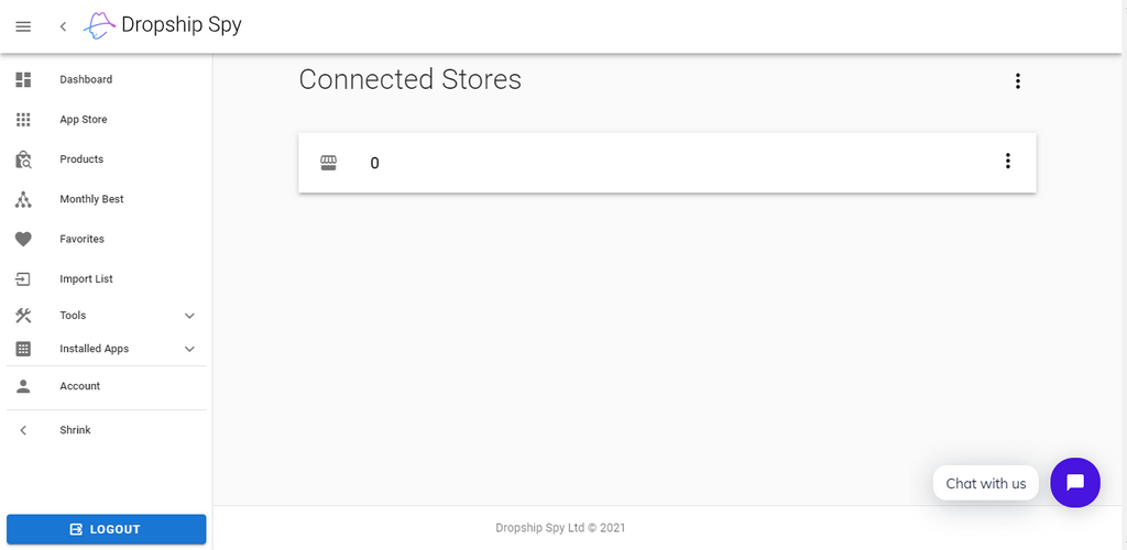 Connected Stores to add your other Shopify shops