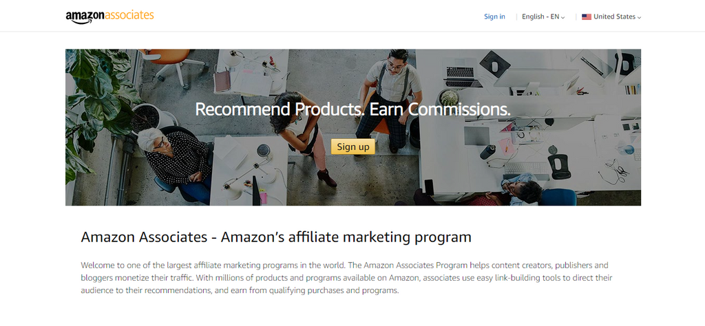 Amazon Affiliate Program