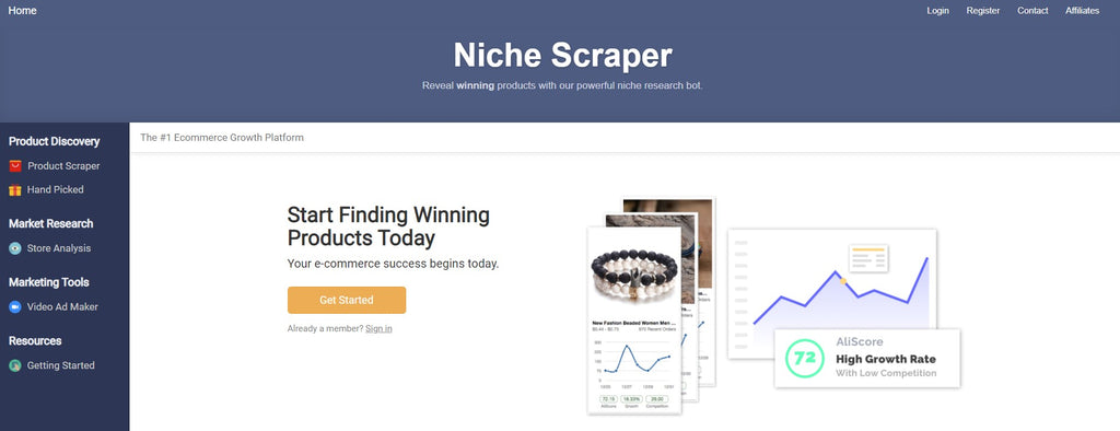 Best Dropshipping Product Research Tool: Niche Scraper