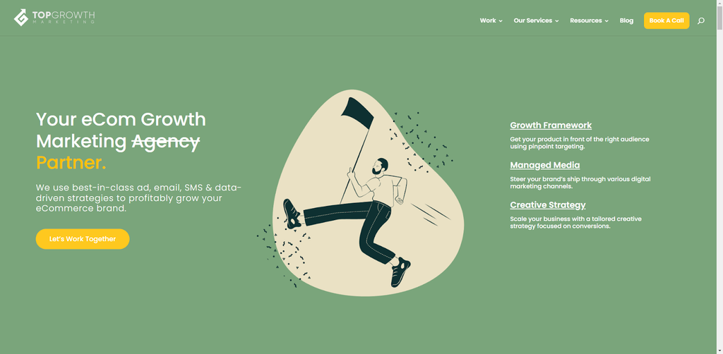 Top Growth Marketing homepage