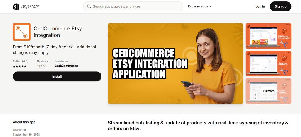 CedCommerce Etsy Integration