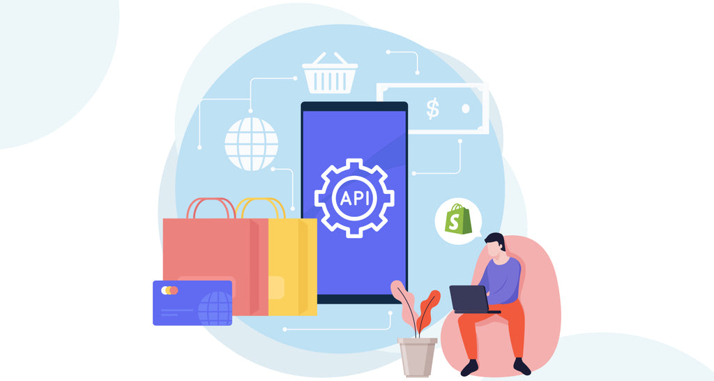 Shopify Functions API を調べている人のイラスト