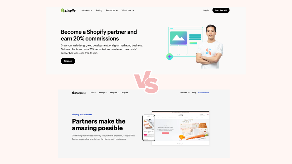 Shopify Partners vs. Shopify Plus Partners: Is It the Same?