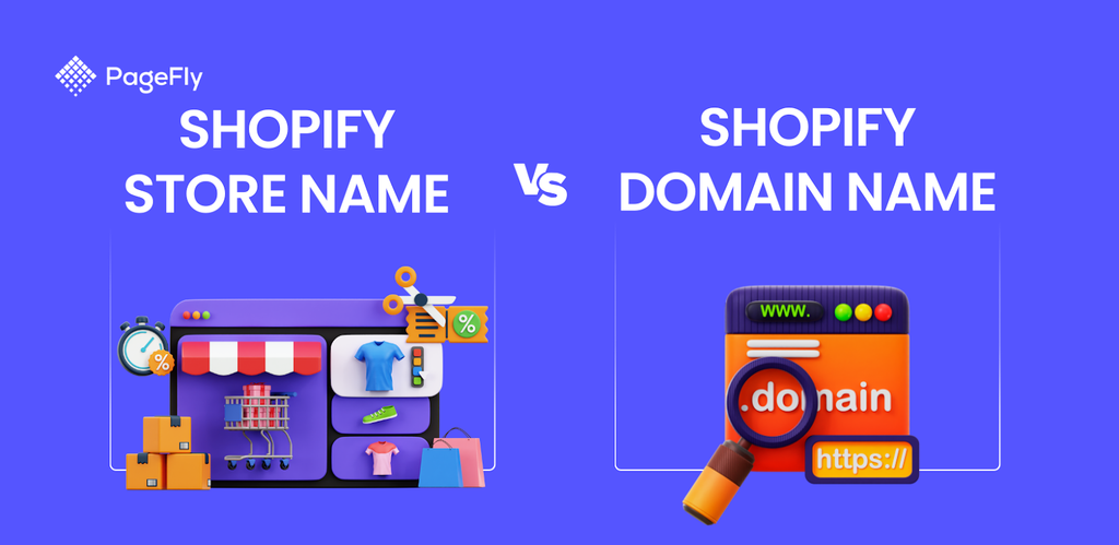 Shopify store name vs Shopify domain name