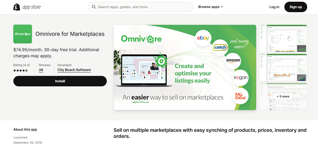 Omnivore for Marketplaces