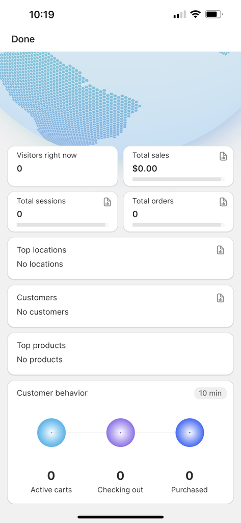 shopify store reports