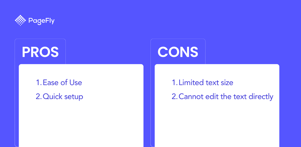 Pros and cons of Shopify Sense Theme