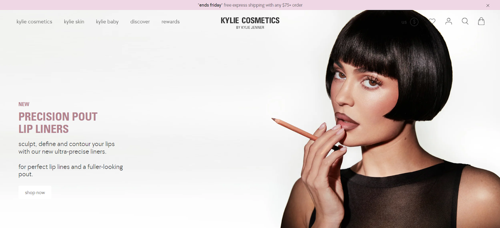 Biggest Shopify Retailers: Kylie Cosmetics