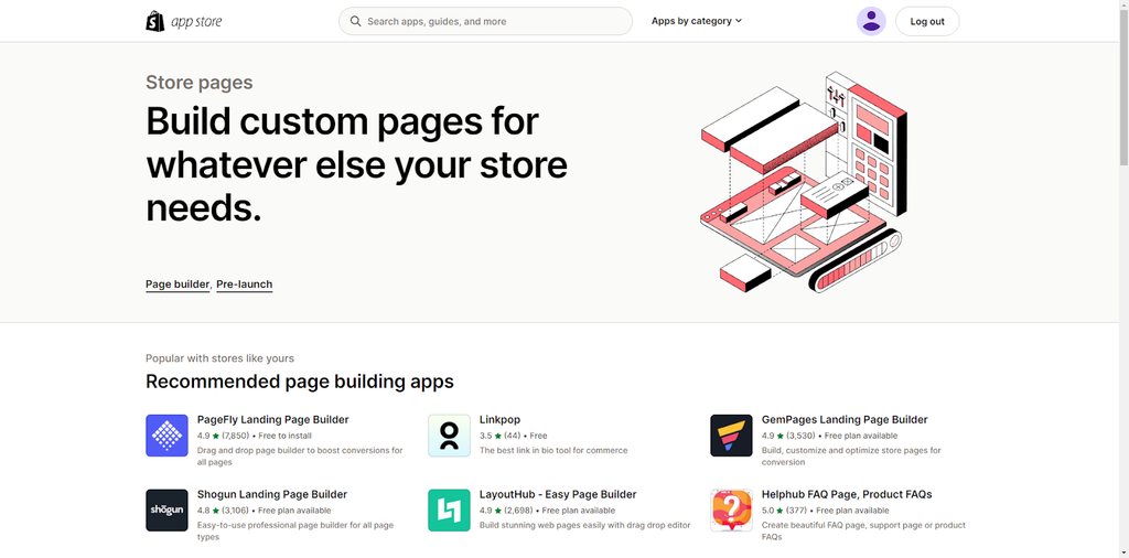 Shopify Page Builder Apps