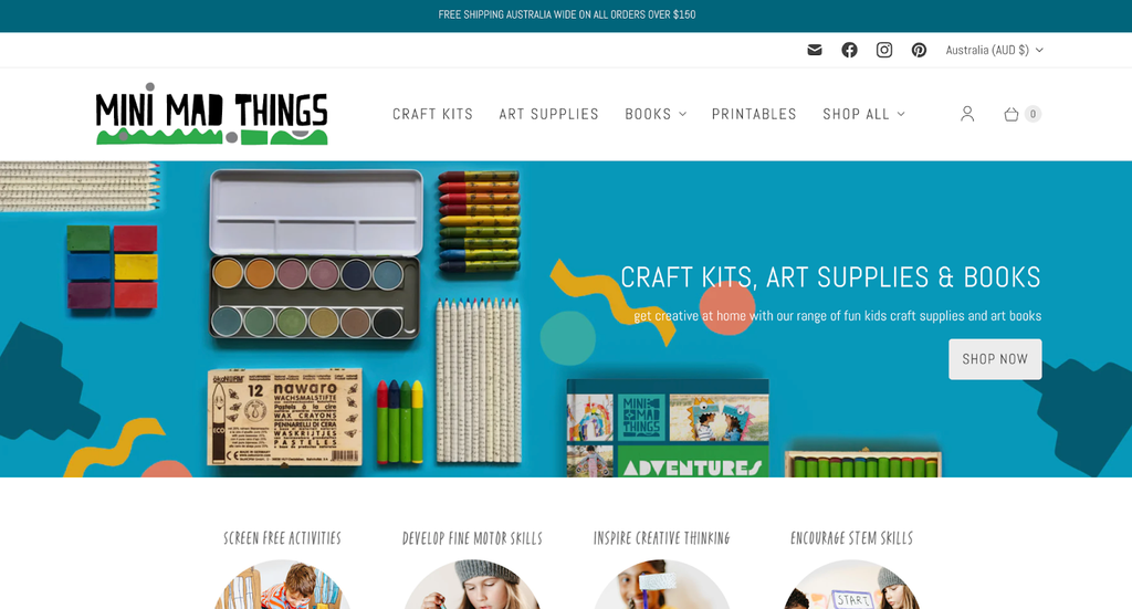 Mini Mad Things store