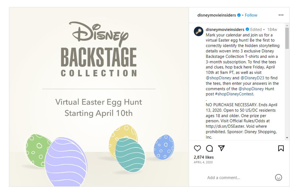 Virtual Easter Egg Hunt