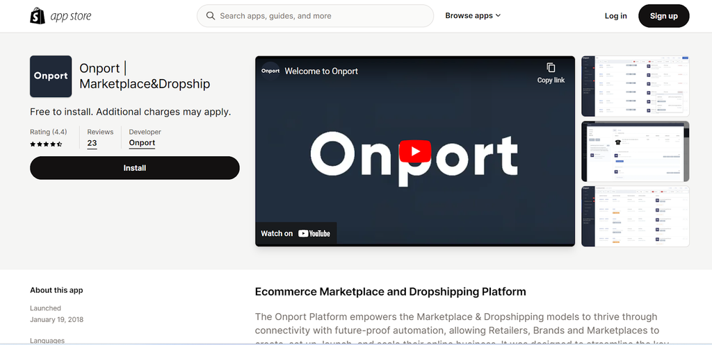 Onport | Marketplace&Dropship