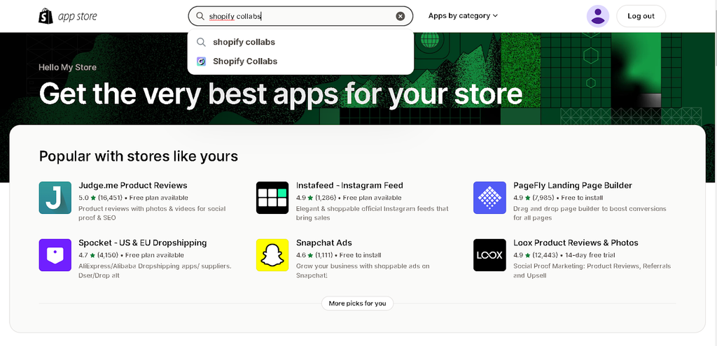 recommended apps that popular with stores like yours