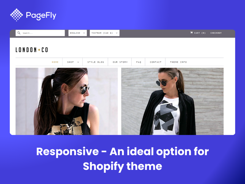 What is a responsive Shopify theme?