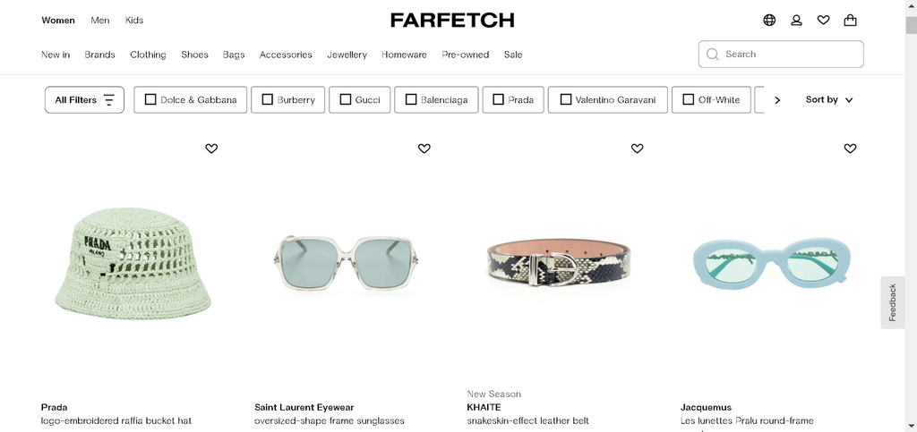 Farfetch mobile apps