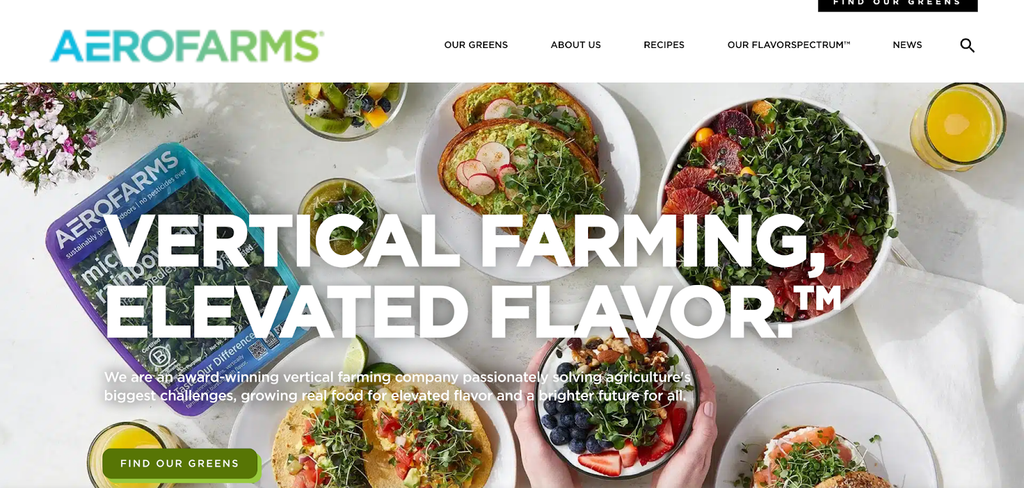 AeroFarms is a vertical farming company.