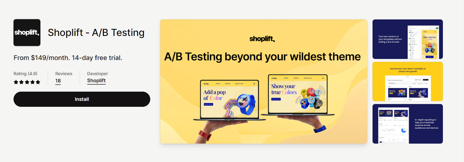 Shoplift - A/B Testing