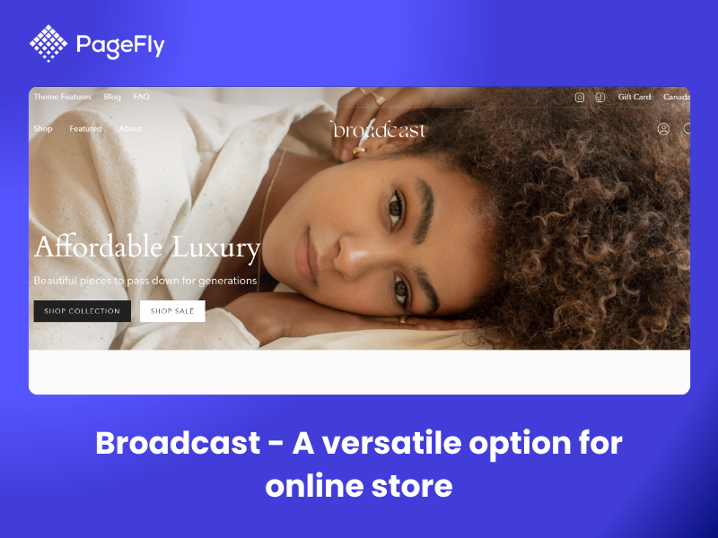 Is Broadcast a good Shopify theme?