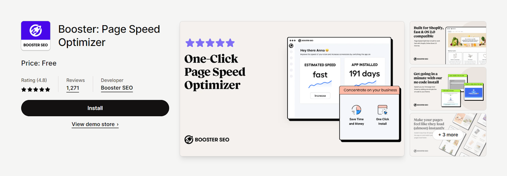 Booster Page Speed Optimizer: Keep Your Store In Optimal Speed