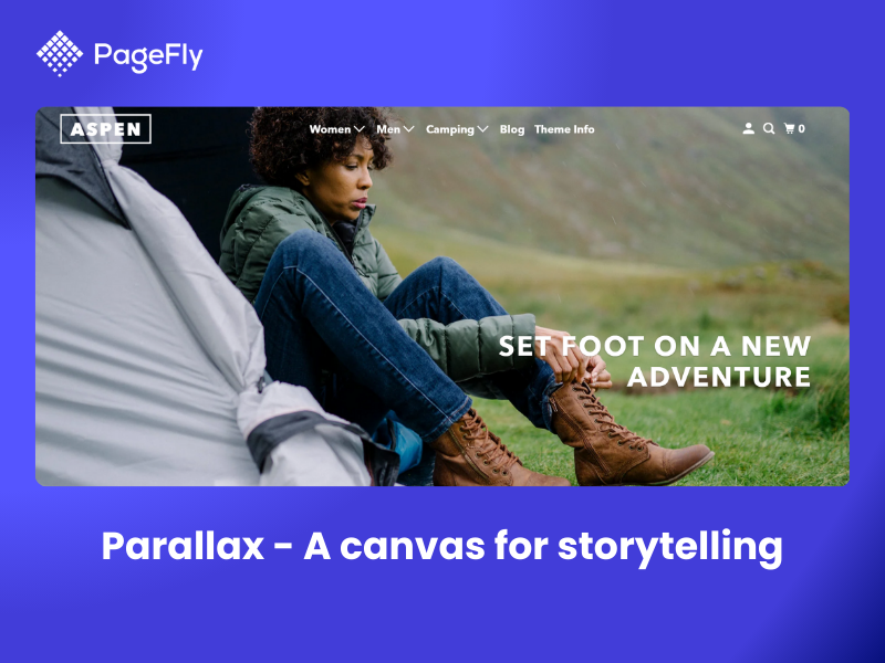 What is parallax Shopify theme?