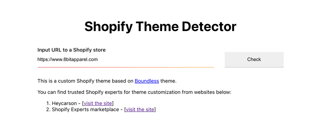 shopify-theme-detector