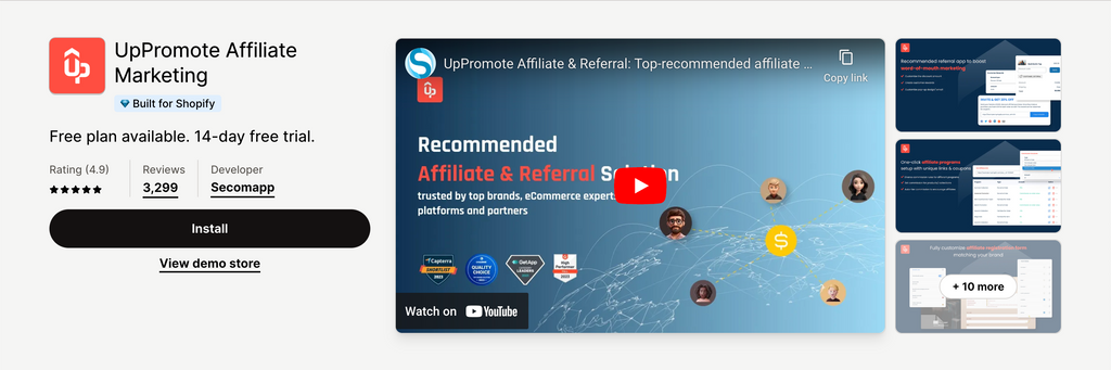 UpPromote Affiliate & Referral