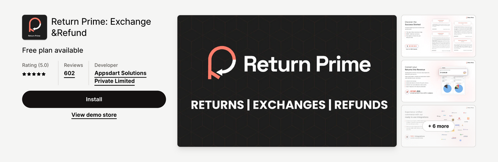 Return Prime: Exchange & Refund