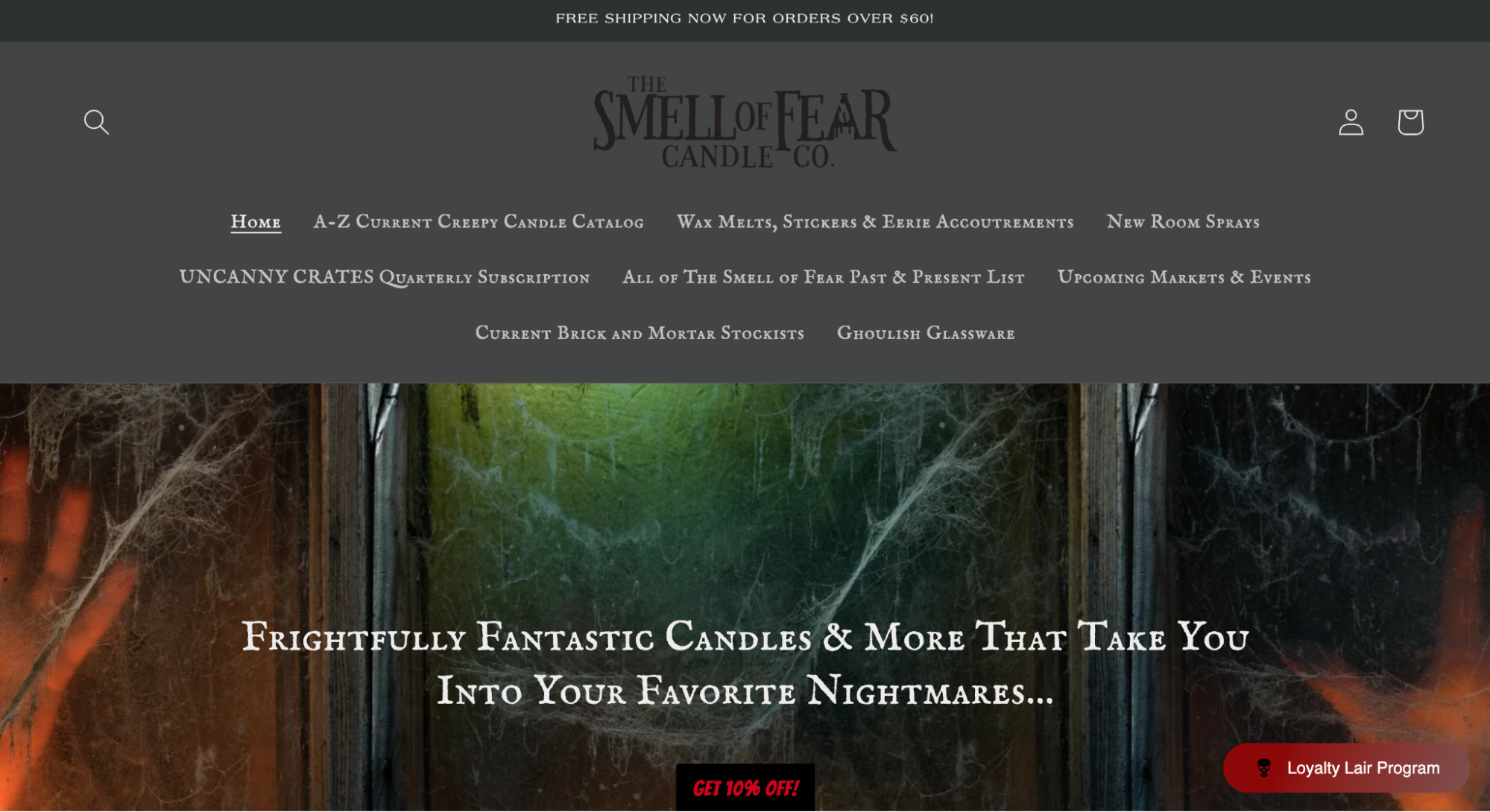 The Smell of Fear Candle Co.
