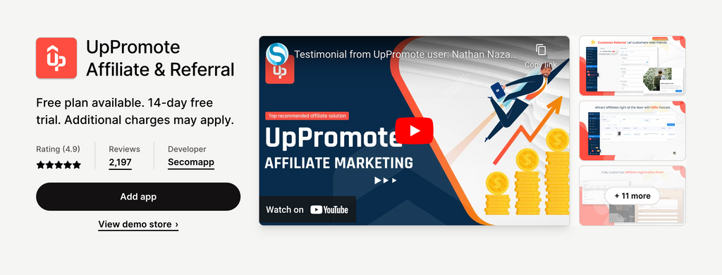 UpPromote Affiliate & Referral