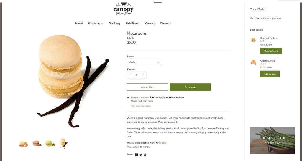 Canopy Shopify Theme