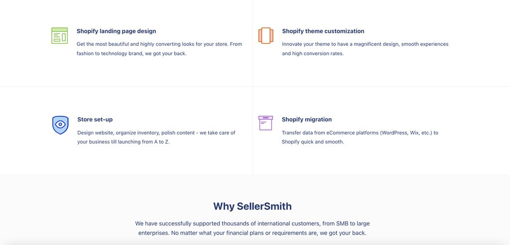 sellersmith services