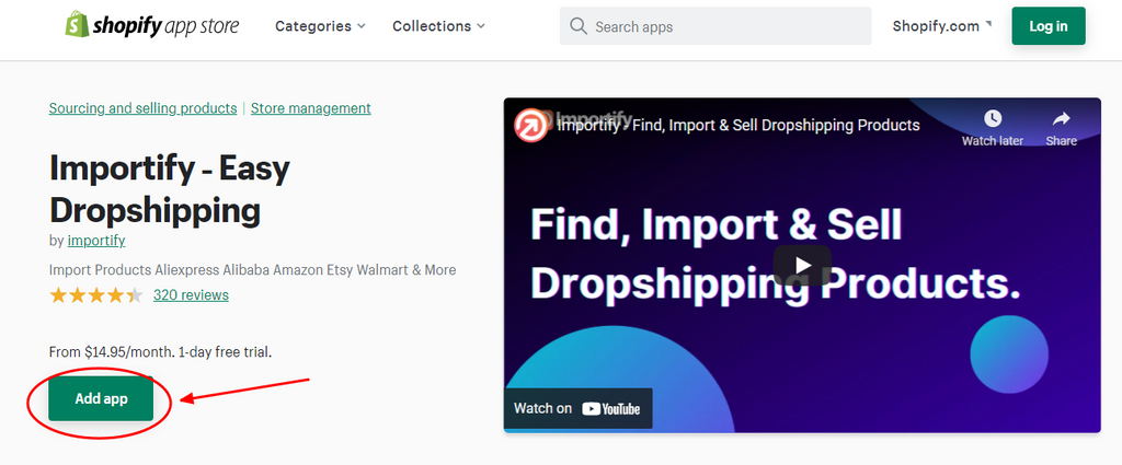 Import products from Alibaba to your Shopify store