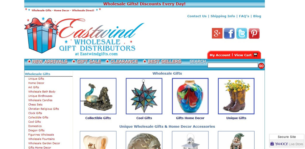 Eastwind home Decor wholesale