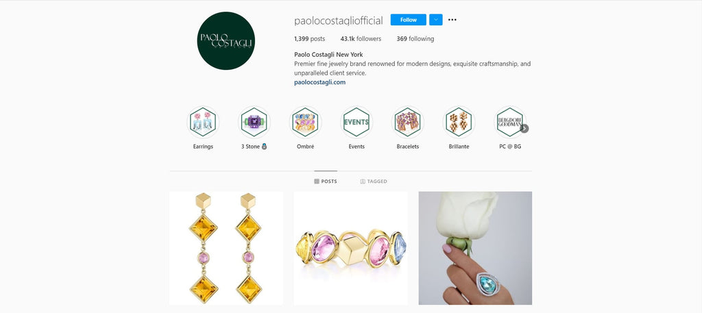 Paolo Costagli has a quite larger number of customers who follow them on Instagram