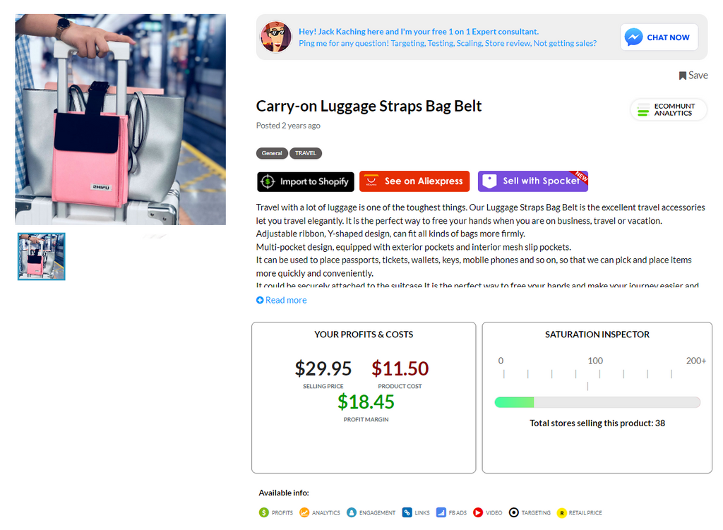Travel Accessories for Shopify Dropshipping