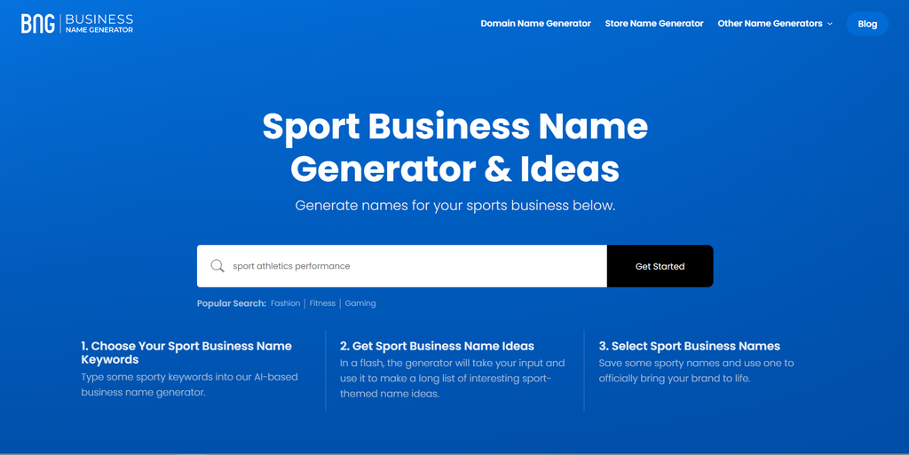 Business Name Generator & Ideas