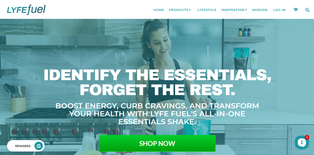 LyfeFuel Shopify Store