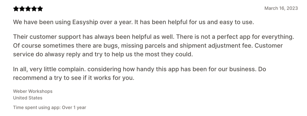 app review