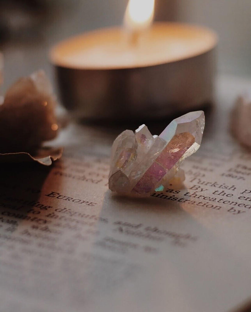 Gemstone on the table