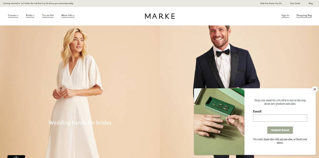Marke's homepage