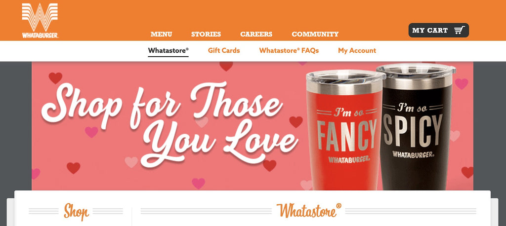 Whataburger's Valentine Tumblers