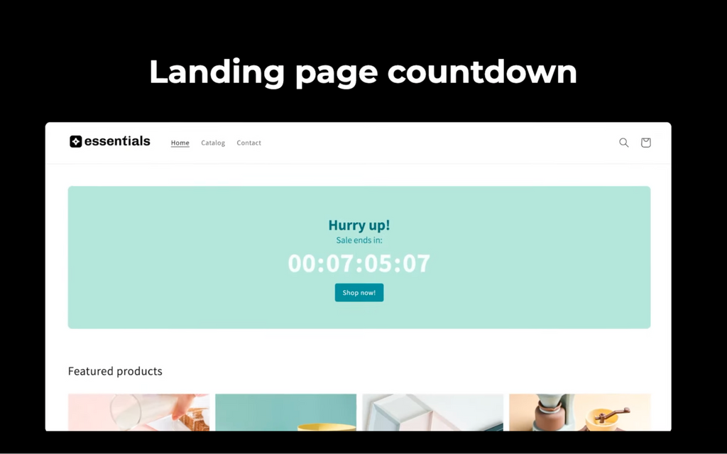 Landing Page Countdown Timer