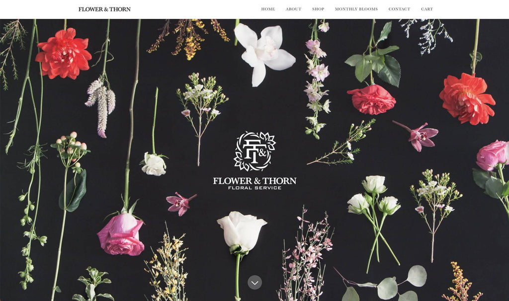 Flower and Thorn homepage