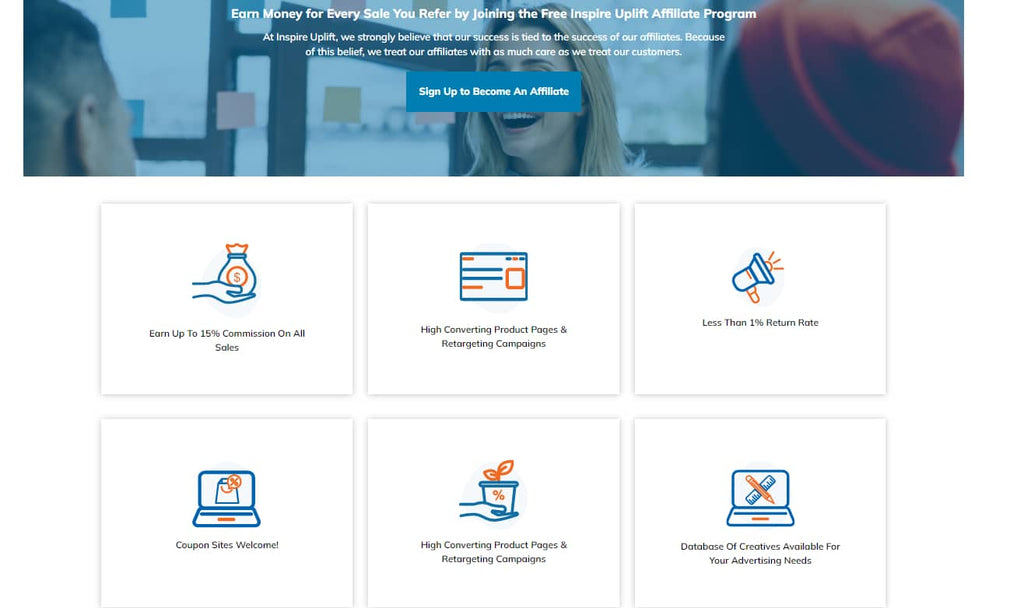Inspire Uplift Affiliate and Influencer Program
