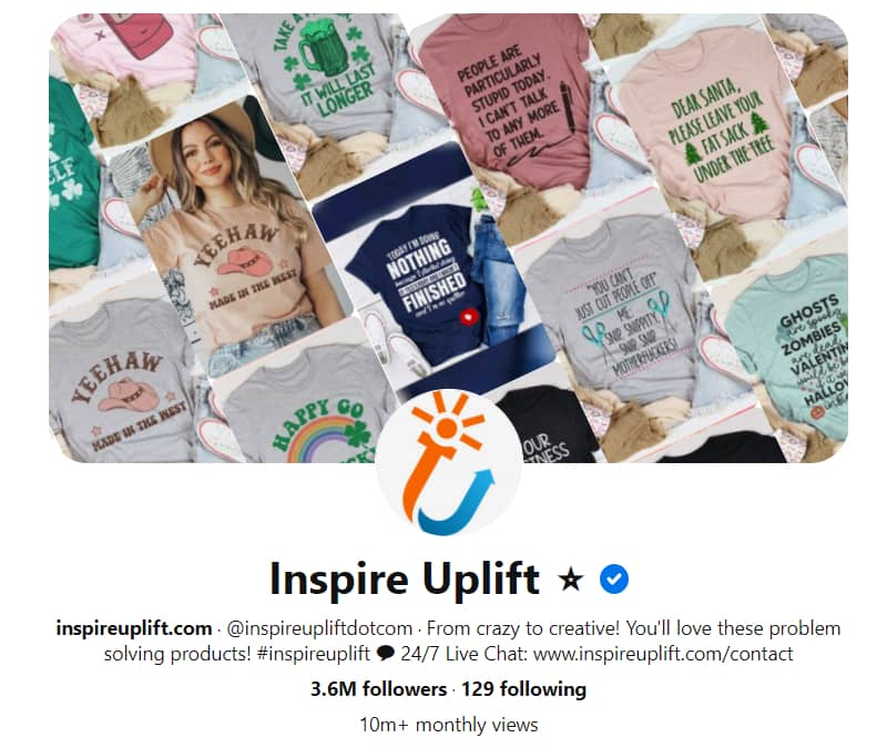 Inspire Uplift Pinterest