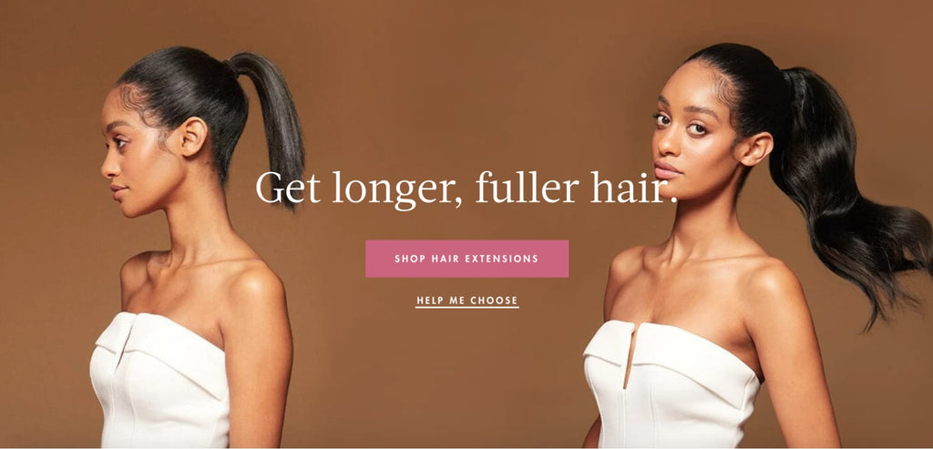 Luxury Hair Landing Page