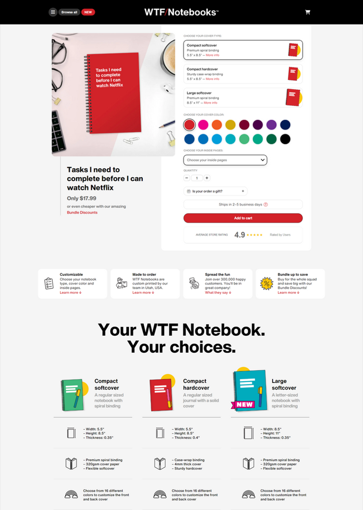 WTF Notebooks template