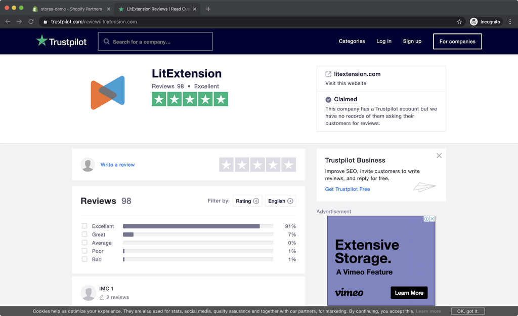 litextension review on truspilot