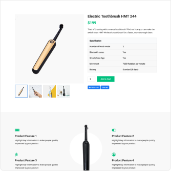 pagefly product page