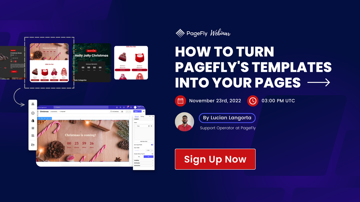 pagefly event